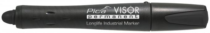 Znacznik czarny woskowy VISOR PICA 990/46