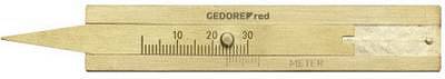 Głębokościomierz bieżnika opony, mosiądz GEDORE RED R19201000 3301552