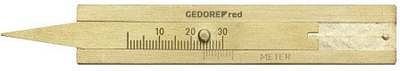 Głębokościomierz bieżnika opony, mosiądz GEDORE RED R19201000 3301552