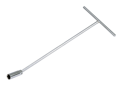Klucz do świec przegubowy typu "T" 21mm x 450mm chrom, KING TONY 15632118