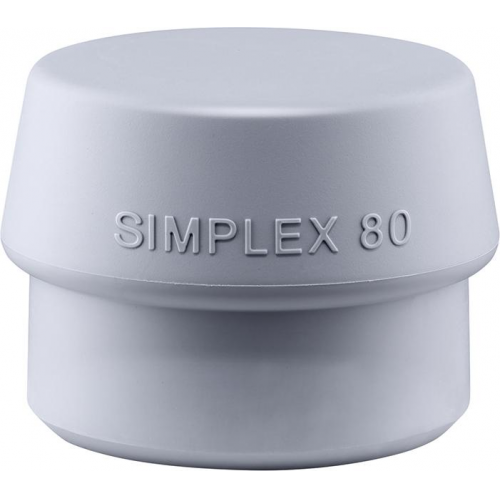 Obuch do młotka z miękkimbijakiem SIMPLEX, TPE-mid 80mm odporny na zużycie, twardość średnia HALDER 3203080
