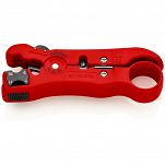 Ściągacz z kabli przewodów koncentryków RG 6, 7, 11, 59 KNIPEX 16 60 06 SB - 4
