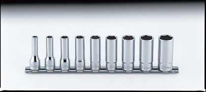 Zestaw nasadek sześciokątnych 1/4"-3/4" długich KOKEN