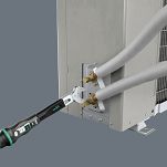 Zestaw z kluczem dynamometrycznym do połączeń instalacji rurowych 9558, 10-50 Nm, 5 części WERA 05136062001 - 3