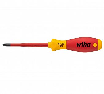 Wkrętak śrubokręt PH1 SoftFinish electric slimFix Phillips 35393 WIHA