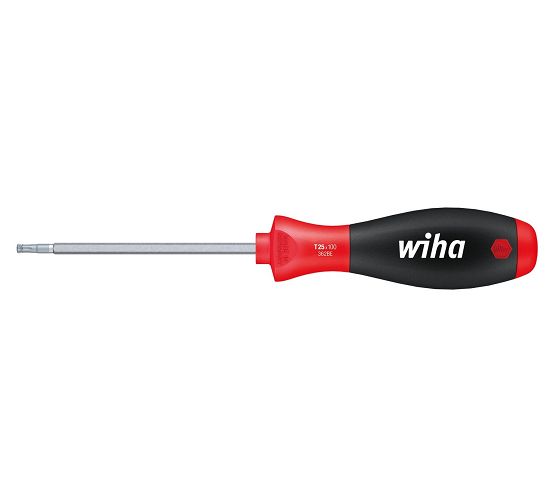Wkrętak śrubokręt TORX T25x100mm SoftFinish z sześciokątnym trzonem 32254 WIHA