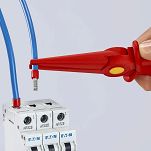 Zestaw szczypce dla elektryka, izolowane 6W1 13 96 200 + szczypce wydłużone izolowane 98 62 02 KNIPEX 145893 - 13