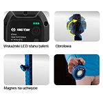 Lampka kieszonkowa 7W COB LED + 3W SMD z uchwytem i magnesem KING TONY 9TA44A - 2