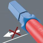 Wymienny trzpień izolowany VDE 64 i 5,0 sześciokąt imbus WERA 05006521001 - 6