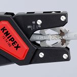 Szczypce automatyczne do usuwania izolacji TPE-U PCW KNIPEX 12 74 180 SB - 4