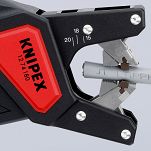 Szczypce automatyczne do usuwania izolacji TPE-U PCW KNIPEX 12 74 180 SB - 3