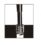 Wkładka gwintowana Typ S M 11x1.25 1,5D VOLKEL - 2