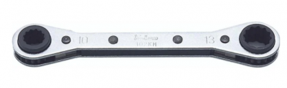 Klucz oczkowy podwójny z grzechotką z przełącznikiem 5.5*6x7*8 dł. 108mm KOKEN