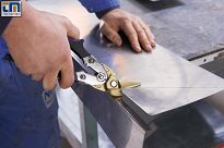 Nożyce dźwigniowe do blachy lewe ERDI BESSEY D27AHL-TIN - 2