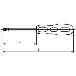 Wkrętak płaski 6mm KOKEN - 2