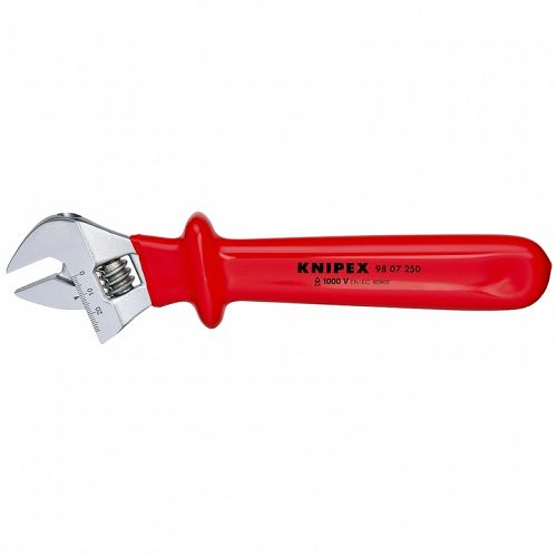Klucz Nastawny Szwed Izolowany KNIPEX 98 07 250