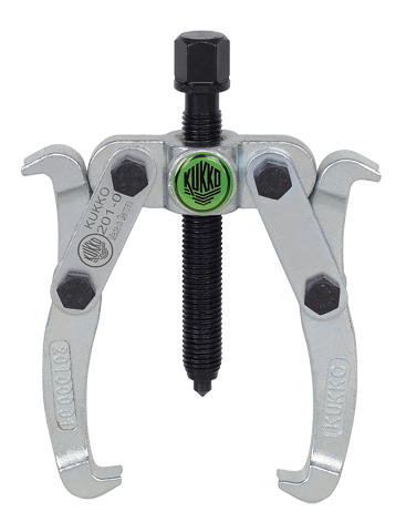 Ściągacz 2-ramienny uniwersalny z przestawnymi ramionami KUKKO 201-0