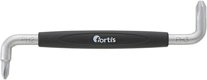 Klucz trzpieniowy, kątowy PH2+PH3x150mm FORTIS 4317784730280