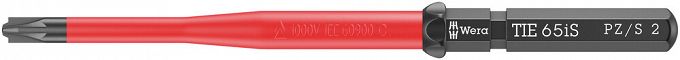 Wymienny trzpień izolowany VDE 65 iS PZ/S # 2 WERA 05006531001