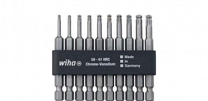 Zestaw bitów Professional 70 mm TORX z kulką WIHA 32804