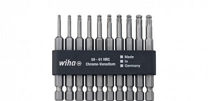 Zestaw bitów Professional 70 mm TORX z kulką WIHA 32804