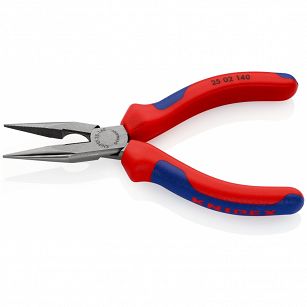 Szczypce tnące półokrągłe (Szczypce radiowe) KNIPEX 25 02 140