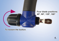 Piła ręczna, 300mm, brzeszczot KING TONY 7921-12 - 2