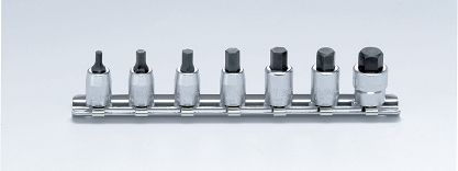 Zestaw nasadek sześciokątnych Inhex 1/8"-3/8" trzpieniowych KOKEN