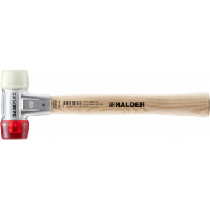 Młotek z miękkim bijakiem Baseplex 40mm CA/Nylon HALDER 3968.040