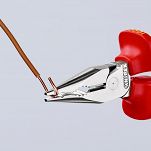 Kombinerki Szczypce uniwersalne z ostro zakończonymi szczękami KNIPEX 08 26 145 - 3