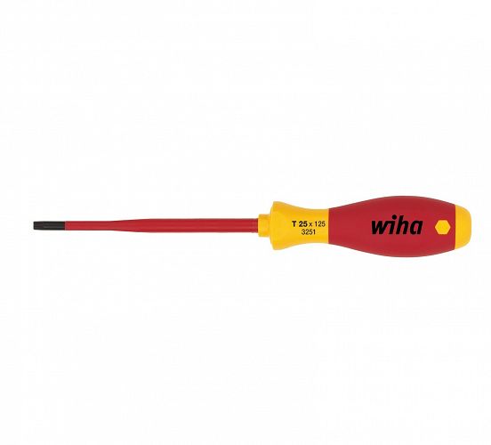 Wkrętak śrubokręt T15H SoftFinish electric slimFix TORX® Tamper Resistant (z otworem) 41142 WIHA