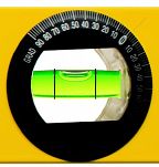 POZIOMICA DO POMIARU KĄTÓW TYP 70 W 80 CM STABILA 02475 - 3