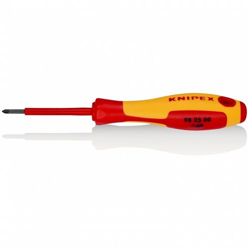 Wkrętak śrubokręt Izolowany Krzyżowy PZ 0 KNIPEX 98 25 00