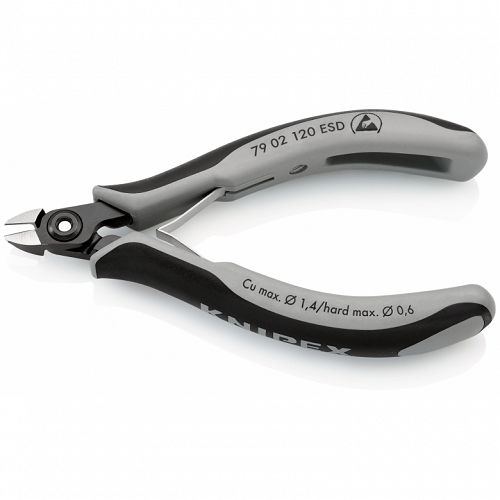 Precyzyjne szczypce boczne  ESD KNIPEX 79 02 120 ESD