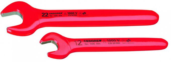 Klucz płaski jednostronny VDE 15mm GEDORE 6572630 VDE 894 15 