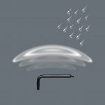 Imbus krótki TORX 10 Blacklaser WERA 05024005001 - 3