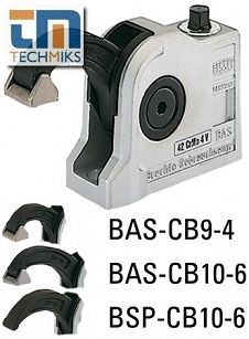 Docisk maszynowy kompaktowy BAS-CB, z zamkniętym otworem mocującym BESSEY BSP-CB10-6