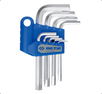 Zestaw imbusów 9 szt. 1145M - HEX 1,5 - 10mm KING TONY 20219MR