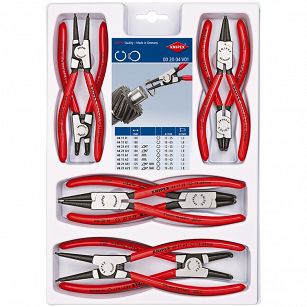 Szczypce seger do pierścieni osadczych zestaw KNIPEX 00 20 04 V01