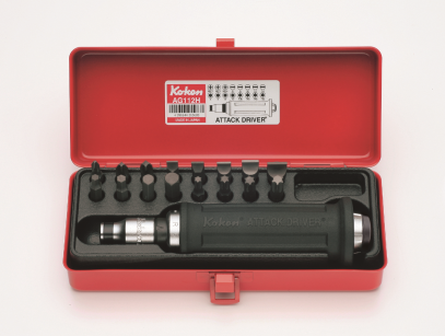 Zestaw wkrętak udarowy ręczny +bity 1/2" 18szt. KOKEN