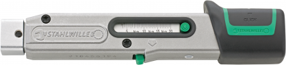 Klucz dynamometryczny 17,5-87,5 in.ib 730A/2-1  MANOSKOP® z uchwytem do narzędzi wtykowych nr 730 Quick 50584001 STAHLWILLE