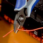 Szczypce tnące boczne dla elektroników KNIPEX 79 42 125 Z - 5