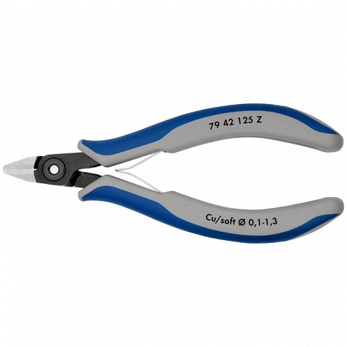Szczypce tnące boczne dla elektroników KNIPEX 79 42 125 Z
