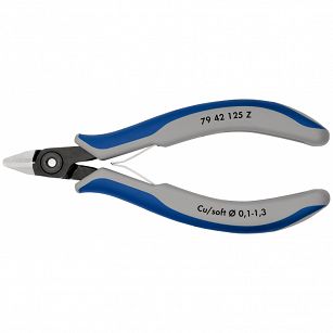 Szczypce tnące boczne dla elektroników KNIPEX 79 42 125 Z