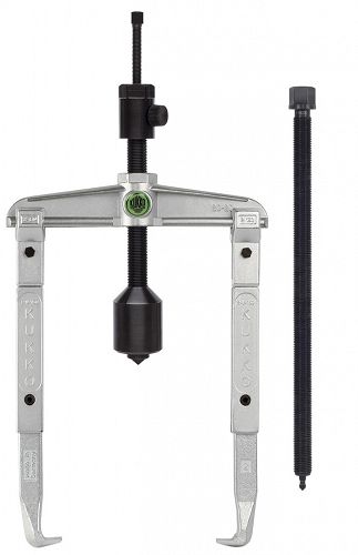 Ściągacz 2-ramienny uniwersalny z długim wrzecionem hydraulicznym i przedłużanymi ramionami KUKKO 20-30-4-B