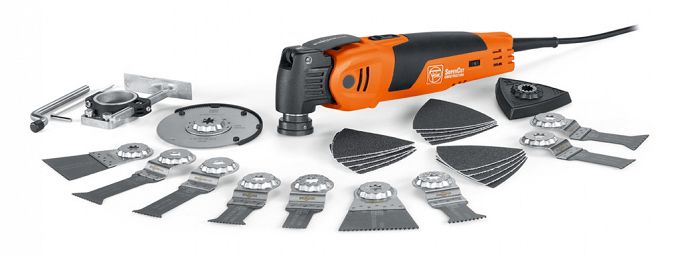 Narzędzie oscylacyjne 450 W SuperCut do prac wykończeniowych i stolarskich FSC 500 QSL FEIN 72294662000