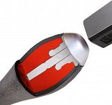 Wkrętak śrubokręt krzyżowy PH1 80mm SoftFinish do pobijania 03237 WIHA - 2