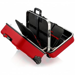 Walizka narzędziowa z kołami BIG Twin Move RED dla elektryka KNIPEX 98 99 15 LE