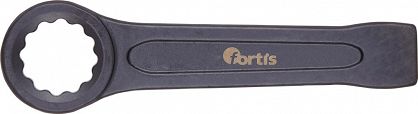 Udarowy klucz oczkowy, prosty 24mm FORTIS 4317784730877