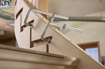 Ścisk śrubowy ślusarski stalowy omijający SGU BESSEY SGU30-14-10 - 9